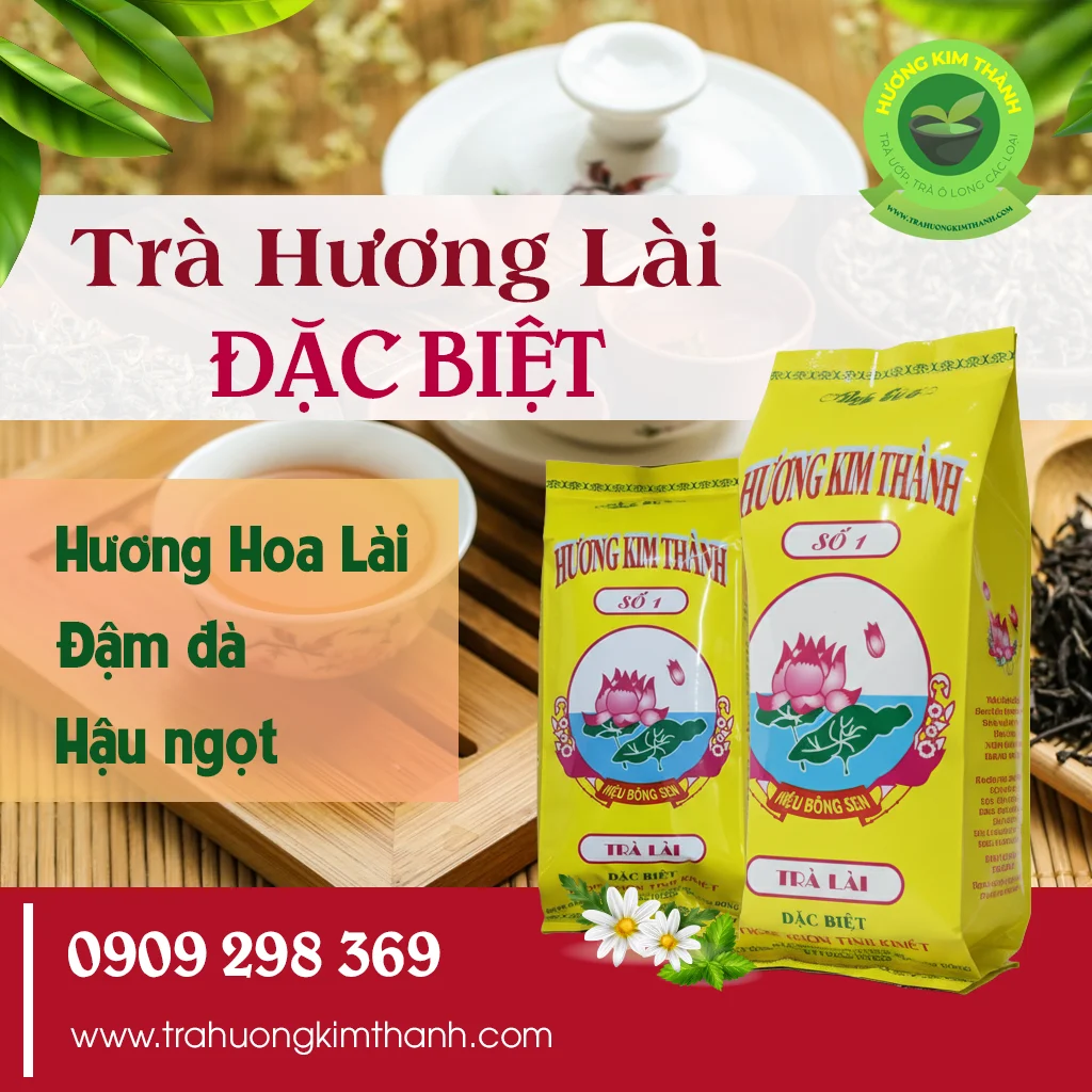 Trà Hương Lài, Trà Ướp Lài Hương Kim Thành Bảo Lộc. Hương vị trà B'lao