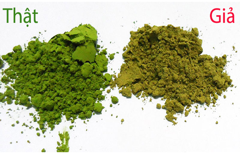 Cách phân biệt Matcha Thật và Matcha Giả