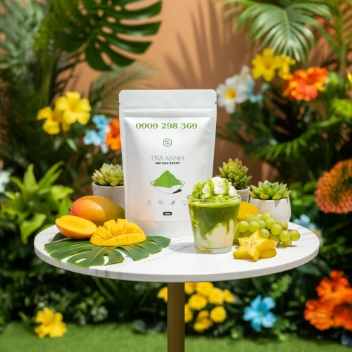 Thông tin Bột trà xanh Matcha Nhật Dotea G551M