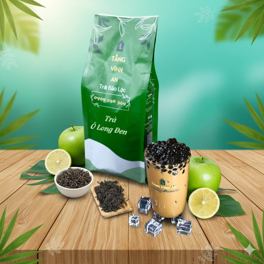 Trà Ô Long Đen Bảo Lộc