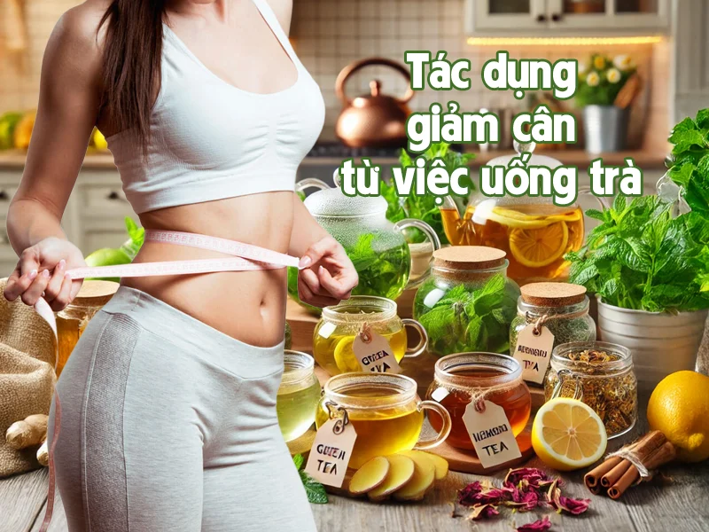 Hướng dẫn giảm cân từ việc uống trà