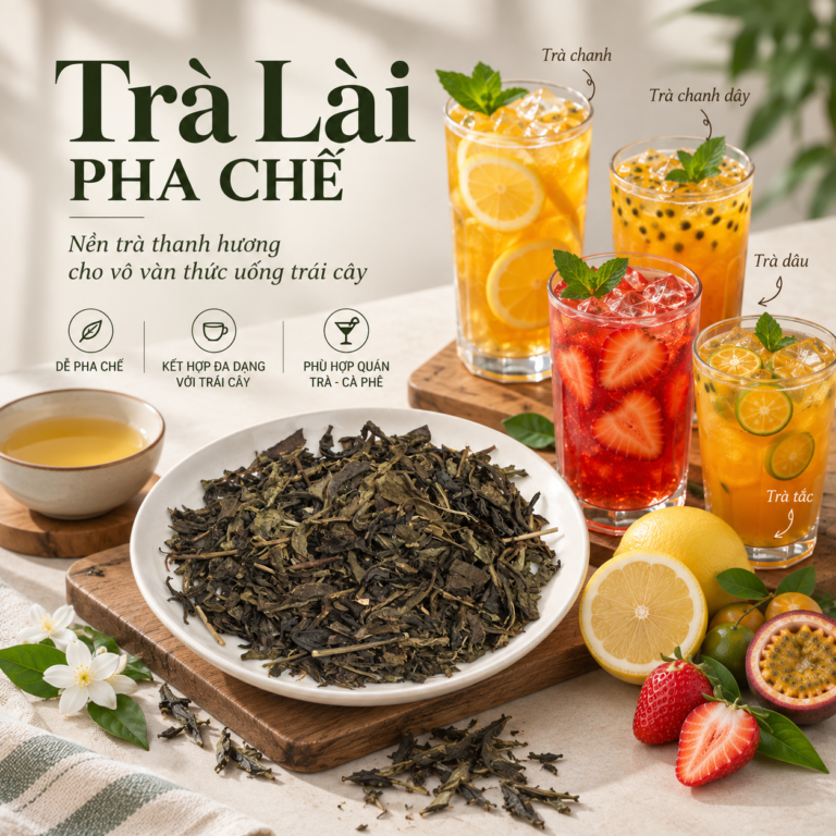 Trà Lài Pha Chế