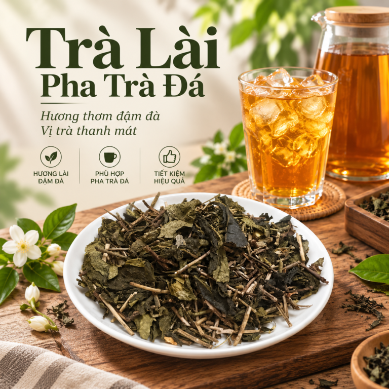 Trà Lài Pha Trà Đá